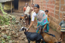 Provide a one -time grant to a very poor woman for an income generation activity